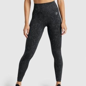 Black gymshark adapt leggings. Size XXL